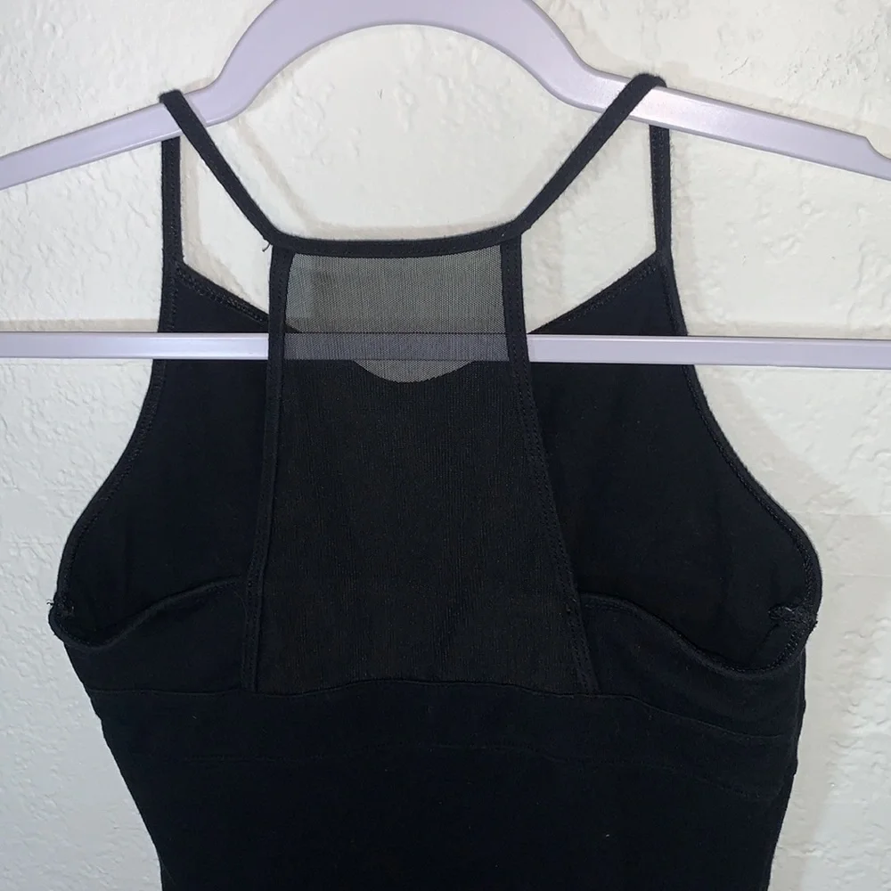 Justice Active Girls Black Sleeveless Leotard – Size 14